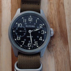 Glycine KMU 48 Manual Wind Watch